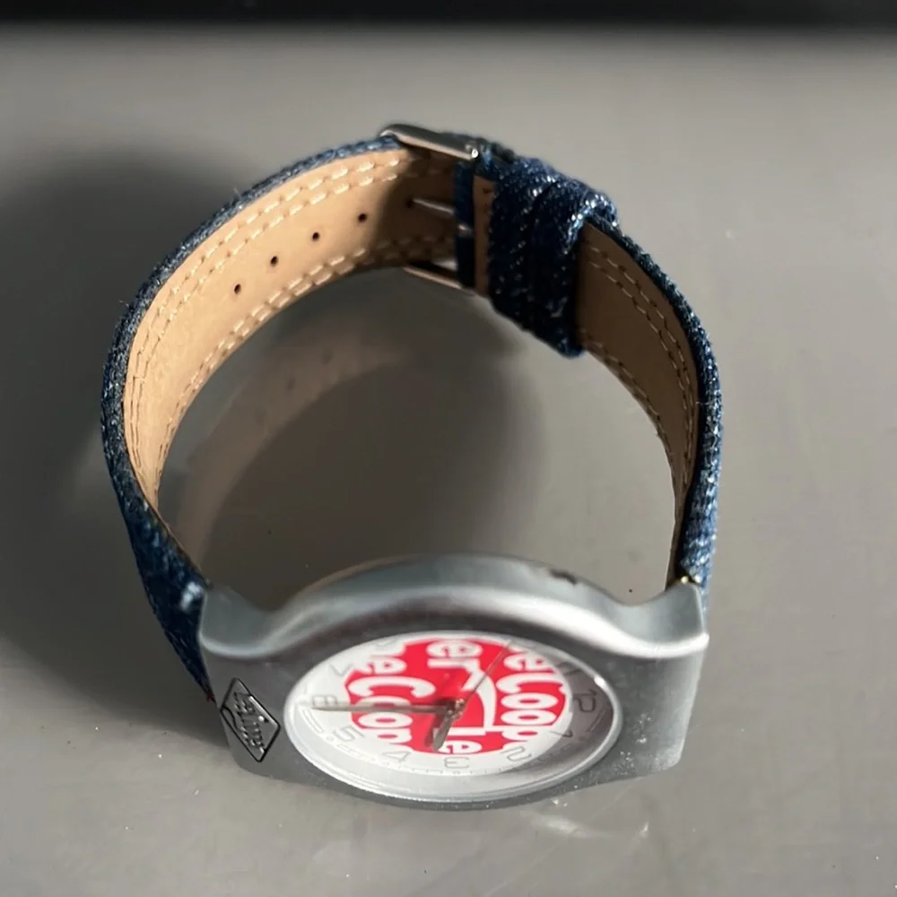 Lee Cooper Original Colour Time Watch - Denim Band